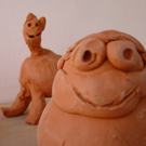 Clay animals
